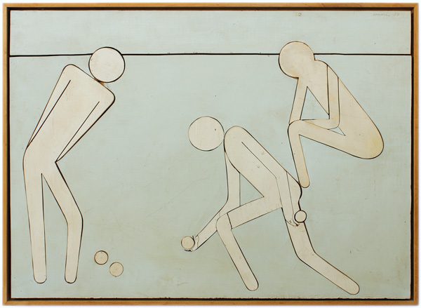 Joueurs de Boules (after Matisse)